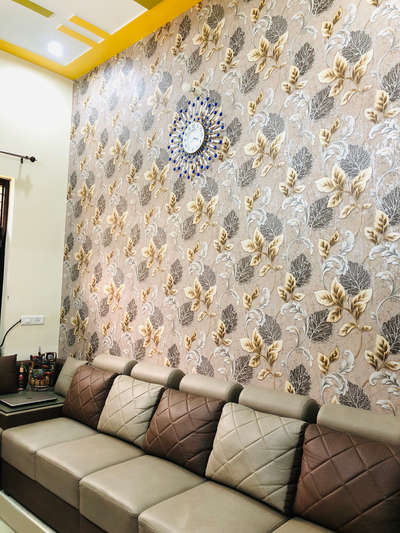 trending wallpaper designs with proper finishing!!  #HomeDecor  #customized_wallpaper