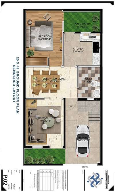 Proposed floor plan for Mr.Debnath.
Project type:- Residential
Project dimensions:- 21' X 41'
Project specifications:- One bedroom, one drawing room, common toilet, dinning area, kitchen and back yard or utility area.
Project cost:- 16lakhs.
.
.
#FloorPlans #FloorPlans #floorplan #floorplanrendering