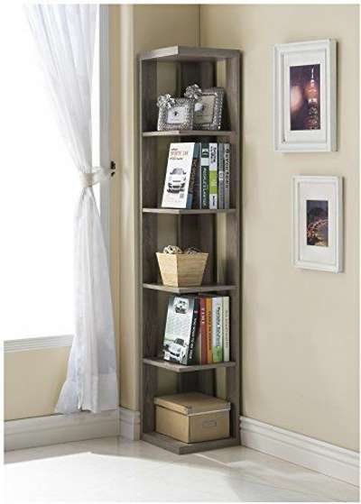 corner book stand