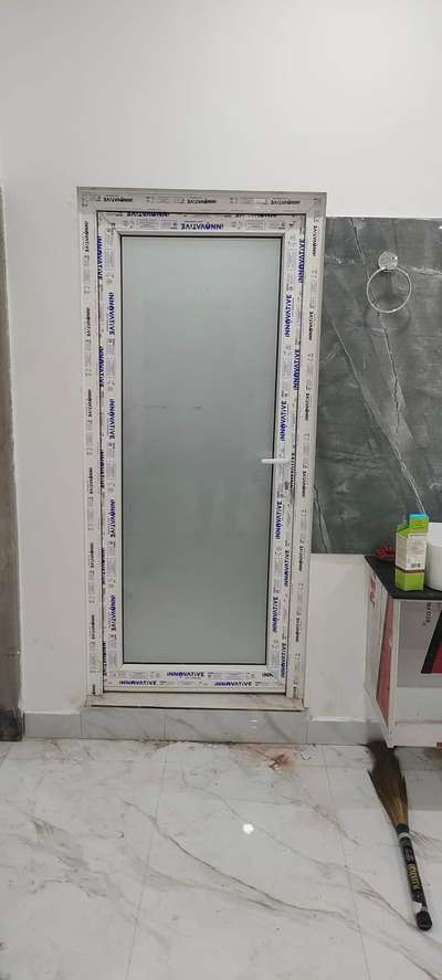 upvc door with frosted Glass. service all over rajasthan. ( 9427371384)