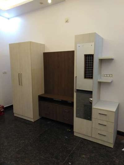 wardrobe comes with TV unit and dressed and table unit