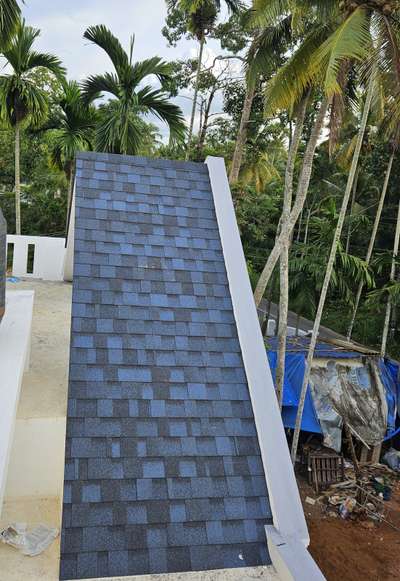 Brand : IKO Dynasty from USA.. Color : Atlantic blue.. site at Thrichattukulam..

 #RoofingShingles