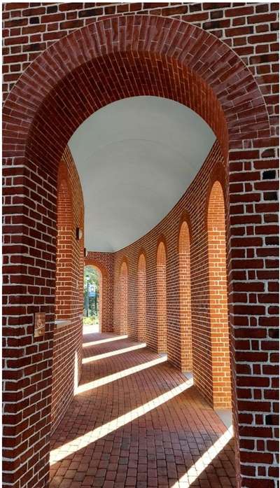 #Brickwork
Creative work Of Bricks In Construction.