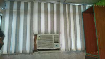 vertical blind installed in Delhi patparganj..
