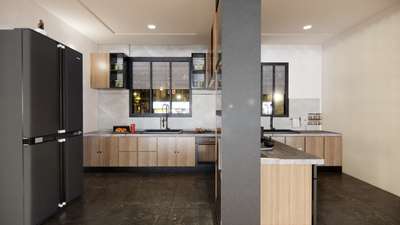 kitchen #KitchenIdeas  #LargeKitchen  #KitchenRenovation  #KitchenCabinet  #HouseDesigns  #ContemporaryHouse