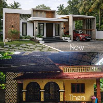#awardwinner #HouseRenovation #1500sqftHouse #keralastyle #rennovation #trendingdesign #budgetedhome #kochi #20LakhHouse #3BHK #courtyard  #beforeandafter #transition #architecturedesigns  #LandscapeIdeas  #singlestoriedhouse