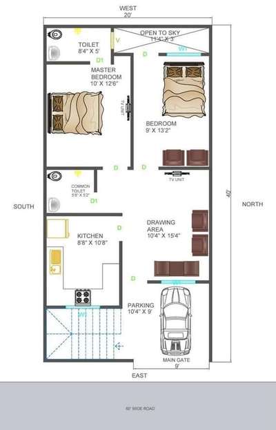 Hello! 👋 I'm your friendly neighborhood designer specializing in:

- 2D layouts
- Working drawings
- Front elevations
- Interior design

I believe in creating beautiful spaces at affordable prices, tailored just for you. Let's collaborate and transform your vision into reality!