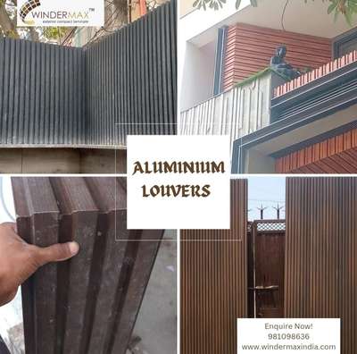 Winder max India Presenting you exterior elevation product Aluminium louvers 
.
.
Aluminum louvers
at just 270 per sqft
. 
. 
#aluminium #aluminium louvers #exterior #exteriorelevation #elevation #modernexterior #exteriordesigner #louvers #modernelevation 
. 
. 
Stay connected for more information
. 
. 
www.windermaxindia.com
info@windermaxindia.com
Or call us on 9810980278, 9810980636