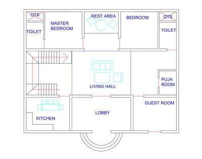 we provide 2 sample design to client they can choose anyone
 #HouseDesigns  #FloorPlans  #2DPlans  #vastu  #houseplan  #2dDesign