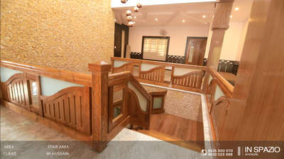 wooden handrail design