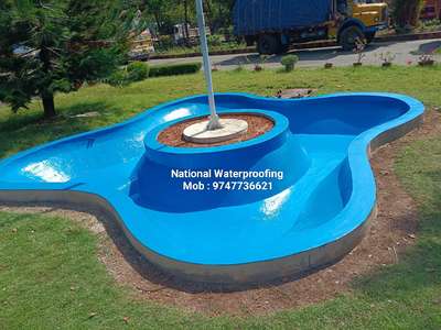 Pond waterproofing
 #WaterProofing  #WaterProofings #pond  #fishpond  #leak_proof  #FRP  #fiber