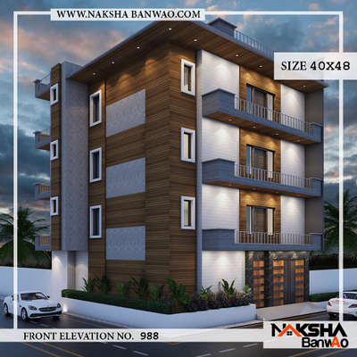 Running project #Varanasi UP
Elevation Design 40x48
#naksha #nakshabanwao #houseplanning #homeexterior #exteriordesign #architecture #indianarchitecture
#architects #bestarchitecture #homedesign #houseplan #homedecoration #homeremodling #Varanasi#india #decorationidea #Varanasiarchitect

For more info: 9549494050
Www.nakshabanwao.com
