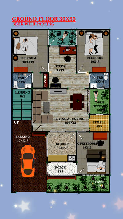 30x50 house plan east facing Contact 8090108046
#HouseDesigns #30LakhHouse #EastFacingPlan