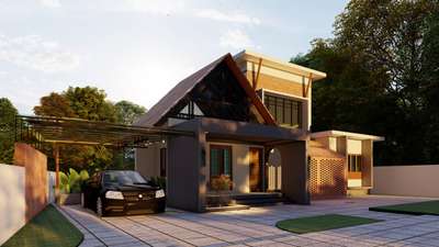 #ContemporaryHouse #KeralaStyleHouse #ContemporaryDesigns #keralahomeplans