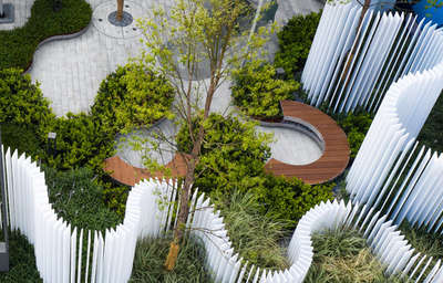 Urban Promenade
A place for people of all ages to play at the water's edge or relax on the seating nodes in shade of the trees. We developed a number of bespoke lighting features that playfully bring a unique quality to the daytime and night time experience. A submersed, double layer detail was developed that ensures visual control and clarity of line and illuminates the water’s edge.  As a point of contrast to the shallow flat reflective water, our signature voids puncture the water’s surface creating a feeling of depth and a unique and interesting visual both during day and at nighttime.

Project
Hyperlane Linear Sky Park at Chengdu, #China 
by ASPECT Studios

#worldarchitecture #urbandesign #landscape #landscapearchitecture #landscapedesign #urbanstreetscape #streetscape #urbanstreetart #streetart #recreation #park #walkway #urbanpark #relax #commercialstreet #community #urbanliving #public #publicspace #urbandesigner #bespoke