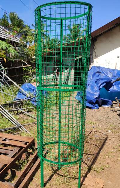 Plant protector
 #forest  #plant  #nursery  #GardeningIdeas  #metal  #fabricators  #Weldingwork  #mesh  #roadsidebins