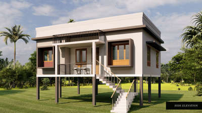 #New Design 

#Area : 676 sq ft

#Location : Alappuzha 

#Client : Rahul