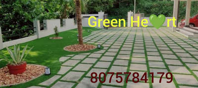 # Green Heart💚 #Land scaping & stone work✌️