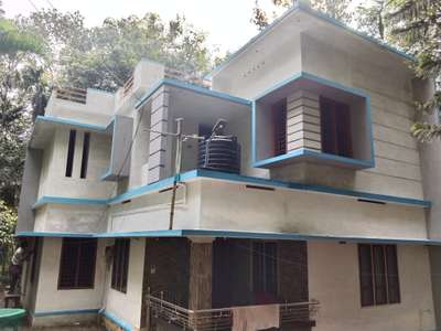 ₹#renovation work completed @Thalavoor site #HouseDesigns #Painter #Contractor #ContemporaryHouse #HouseConstruction