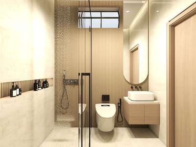 Proposed Toilet Design @Kochi, EKM

 #toiletdesign  #luxuryinteriors  #BathroomDesigns  #BathroomIdeas  #BathroomTIles #toiletdesignideas  #bathroomdesign