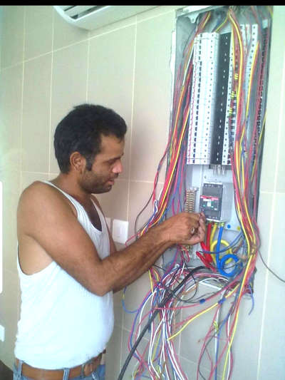 for electric and plumbing work pls contect me 15 year abrode experiance