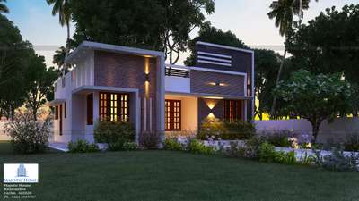 BUDJET HOME #budget 
#SmallHouse 
#qualityconstruction 
#beautifulhouse 
#KeralaStyleHouse 
#simple 
#creative 
#custom