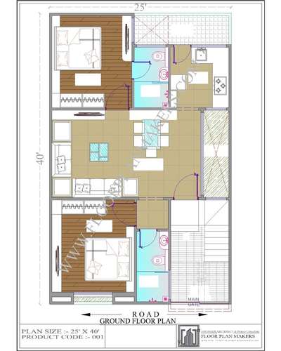 25x40 house plan,
Product 001
Plot size 25’ x 40’ in ft 
Plot Area 1000 sq. Ft
Total Number of floors 2
Total Number of rooms 4
Number of toilets 4
Number of kitchens 2
Type of parking two-wheeler parking 
Type of building Residential
Ground floor details  
Parking two-wheeler 
Living 1
Kitchen 1
Wash 1
Bed room 2
Toilet 2
First floor details 
Stair case
Living 1
Kitchen 1
Wash 1
Bed room 2
Toilet 2

NOTE: - When you buy this plan, you will get all size in the plan.
जब आप यहां प्लान खरीदेंगे तो प्लान में आपको सभी साइज मिल जाएंगे
#architect
#structureengineer
#interiordesigner 
#civilengineering
Website:- https://floorplanmaker.in/

Instagram:-  https://floorplanmaker.in/

Facebook:-