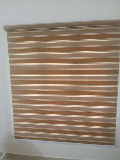 zebra blinds and PVC screen