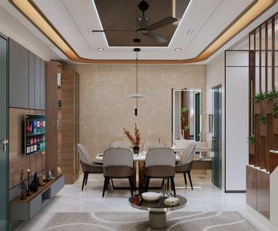 Living room designed by- Interior Banwao 
 #InteriorDesigner  #interiorbanwao  #LivingroomDesigns  #DiningTable  #jaipurcity  #HouseDesigns