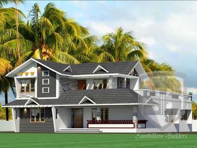 1800 sqft traditional House