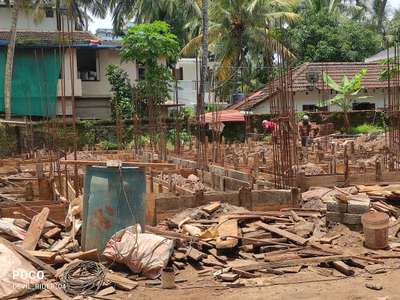 foundation work 



site Kozhikode ymca