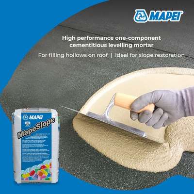 Eliminate premature aging of roofs from standing water and hollows. Use Mapeslope, for both new and old substrates. 





#roofcare #roofmaintenance #buildingsolutions #mapei  #mapeimalppuram  #structure  #concrete  #repairing  #solutions