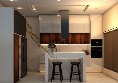 modern kitchen # 3d model # modular kitchen #OpenKitchnen #islandkitchen #KitchenIdeas #KitchenIdeas