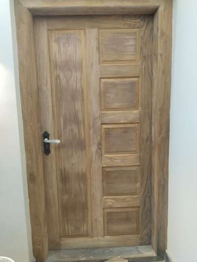 teak front Door