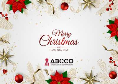 Merry Christmas and Happy New year to all from Team ABCCO 🎄🎄🤶🤶🎅🎅💐💐🎊🎊#happychrismas  #newyearwish  #abcco  #koloapp  #koloviral  #kolopost  #Architect  #InteriorDesigner  #engineers  #Contractor  #