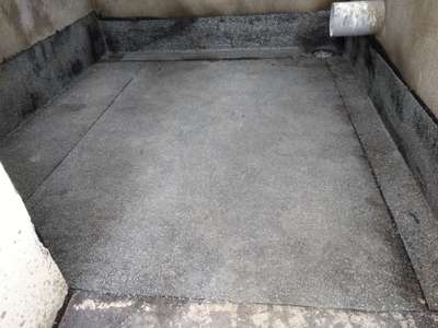 waterproofing with membrane  in bathroom