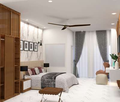 3d view of bedroom