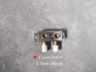 Water Fall overhead shower fittings full details in my youtube channel 'L Tech Electrical with Plumbing'