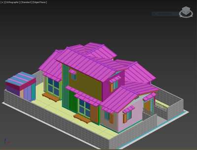 #3d house design #gableroof  #TraditionalHouse #custom built