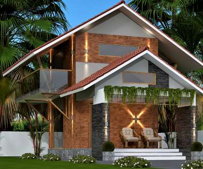 #SmallHouse  #3dsmax  #simple exterior design #