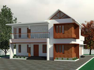 #Sak_Designers#Developers #New_project #colonial_style #simple_one #haripad