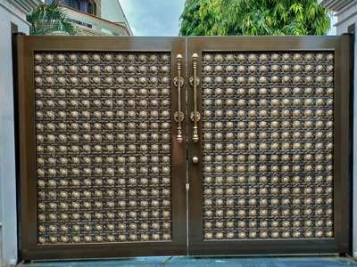 luxury gates and reling  #HouseDesigns #gates #craft #fabrication_work #tecnical  #uniquedesign