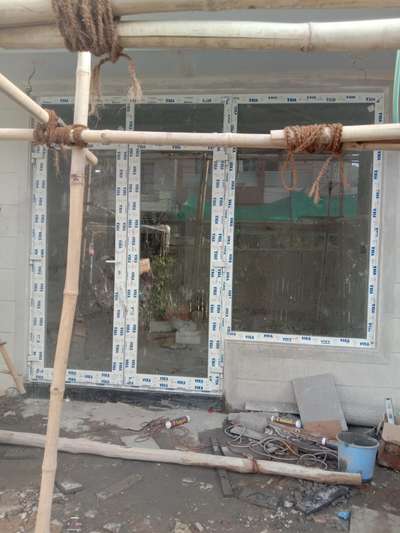 UPVC double door,fix, sliding