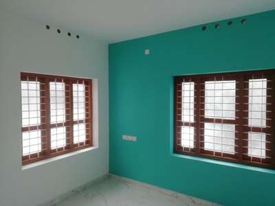 Painting colour combination in Bedroom