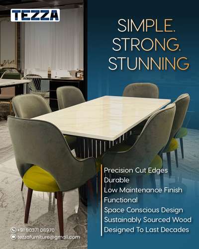 Customised Ceramic Dining table set with metal structured frames #HomeDecor  #homesweethome   #viralhousedesign  #trendingdesign  #KeralaStyleHouse  #keralaarchitectures  #enteveedu  #vanithaveedu  #keralahomeplans  #InteriorDesigner  #archetect