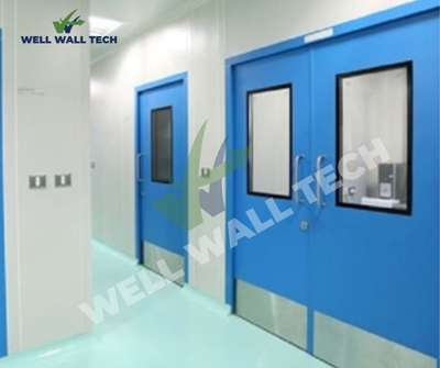 medical & clean room door installation