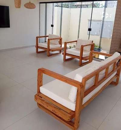 wooden sofa 
 #InteriorDesigner #LivingRoomSofa #furniture