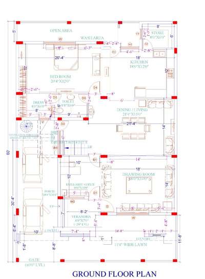 #houseplan for your dream home at affordable price