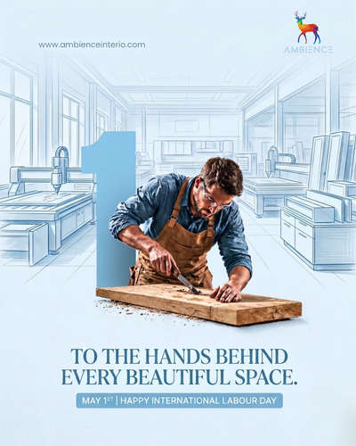 On this Labour Day, heartfelt wishes to all our amazing staff. Your dedication, sincerity, and hard work are the strength behind everything we achieve. Ambience wouldn’t be what it is without your commitment and passion. Thank you for giving your best every single day. Happy Labour Day! 🌟  




#happylaboursday #cnc #jobwork #interior #hardworking #hardworker