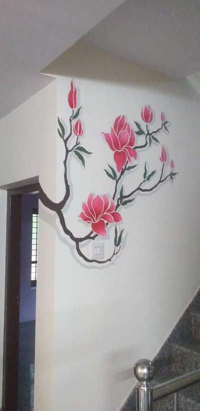 #StaircaseDecors  #WallDesigns  #WallPainting